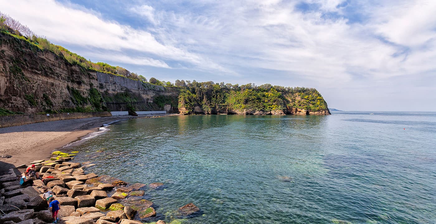 Procida la spiaggia del Postino